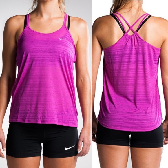 Nike Tops - Nike • Dri-FIT Cool Breeze Strappy Running Tank